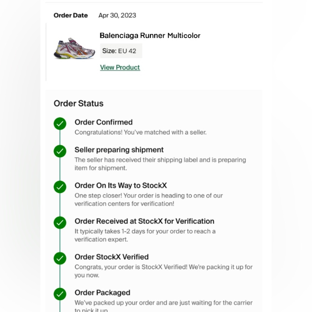 Balenciaga Runner(multicolor)